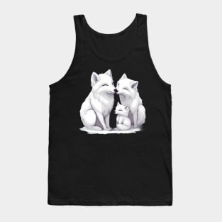 Arctic Wolf Family Tank Top